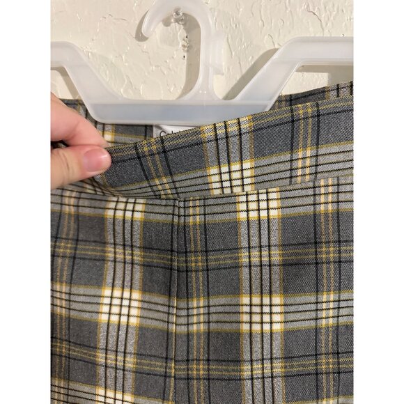 Calvin Klein Women’s Pull On Comfort Stretch Plaid Pants - Picture 9 of 11